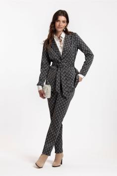 Studio Anneloes Travel Blazer Yada Clover Punto Blazer Bronze Black