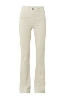 YAYA Flared Denim High waist 32 - Birch Sand