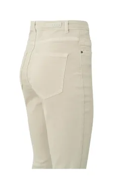 YAYA Flared Denim High waist 32 - Birch Sand